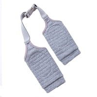 Xusx111 - Perro Brazos De Pierna Delantera Manga De Recuperación, Protector De Heridas De Rodilla De Mascota Para Perro Medio Grande Gris L