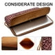 thumbnail image 3 of Funda protectora para portátil con estampado de leopardo y tela de lona, 3 of 6