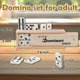 thumbnail image 2 of Juego de dominó Smilejoy Double 6 con funda de madera para adultos (2 jugadores), 2 of 8