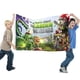 thumbnail image 2 of Plantas vs. Zombies Bandera impresa con temática, regalo perfecto para fanáticos, amigos y familiares, y adecuada para actividades al aire libre e interiores, decoraciones de fiesta. 120*180CM, 2 of 6
