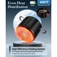 thumbnail image 4 of Antiadherente Stockpot Cook N Home de 8 litros con tapa de aluminio negro, 4 of 7