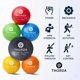 thumbnail image 3 of Juego de 6 Pelotas de Entrenamiento Thorza 100 g‑1000 g con Peso, 3 of 9