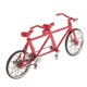 thumbnail image 4 of Escala 1 16 Bicicleta Tándem Bicicleta Modelo Réplica Juguete Coleccionables Rojo Completo, 4 of 5