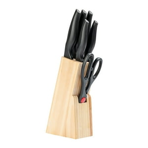 Set De 5 Cuchillos En Acero Inoxidable Con Taco Cross Brinox