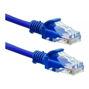 Cable De Red Rj45 Internet 11 Metros Categoría 5E Utp Azul