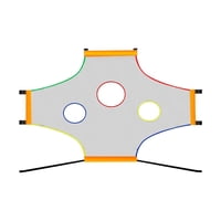 Ioensy - Red De Lanzamiento De Fútbol, Portería De Fútbol, Objetivo De Entrenamiento Para Patio, Mujeres, Hombres, Jugadores, 5X2M