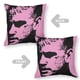 thumbnail image 2 of Lil Peep Fundas de almohada de terciopelo con tema, regalos de funda de almohada, decoración para el hogar, cojín de lanzar, regalo de cumpleaños para fans y parejas. 50cm x 50cm., 2 of 6