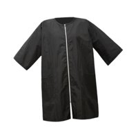 Ioensy - Delantal De Peluquero, Delantal De Estilista, Bata Para Corte De Cabello, Coloración Y Spa, Color Negro.