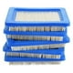 thumbnail image 1 of Cartucho de filtro de aire Briggs Stratton para cortacésped, compatible con Briggs Stratton 491588, 491588S, 399959, John Deere PT15853 (5 unidades), 1 of 5