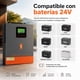 thumbnail image 5 of Inversor Solar Híbrido PowMr 3000W 24V | MPPT 400V Onda Pura, 5 of 10