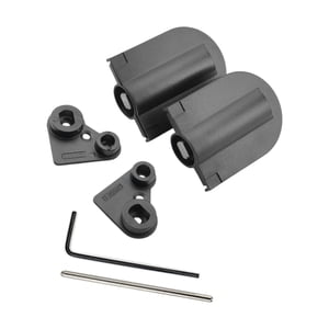 Bothyi - 2X Bisagras Para Tocador, Caja De Madera Fácil De Usar, Bisagras De Cierre Suave Para El Hogar, Color Negro