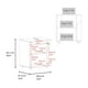 thumbnail image 3 of Mueble Para Lavamanos Phillips 1 Puerta Wengue Y Fresno, 3 of 3