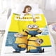 thumbnail image 5 of Minions anti-pilling, suave, ligera, esponjosa y acogedora de lujo para hogar y cocina – Perfecta para niños y adultos,50X70cm, 5 of 6