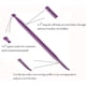 thumbnail image 2 of Herramientas de Costura Windman Purple Thang, 5 Piezas, 2 of 3