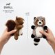 thumbnail image 5 of Juguete para perro Playology Pack de 2: Mapache y Ardilla con aroma, 5 of 6