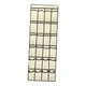 thumbnail image 1 of Organizador de , estante de 24 bolsillos, tejida con ganchos, estante de suspensión duradero Beige, exhibición de almacenamiento sobre, 1 of 5