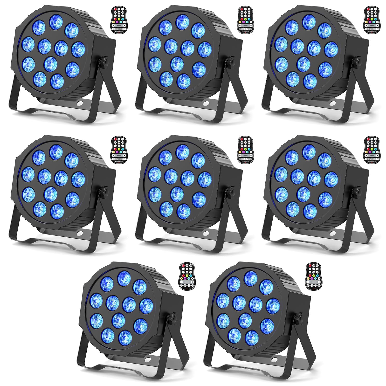 Luces Led Recargables Holdlamp Rgbw Con Mando A Distancia