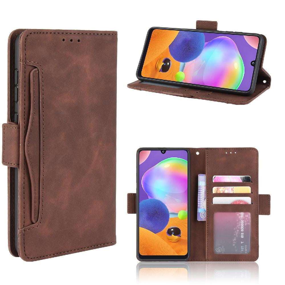 Foxdock - Funda Cartera Magnética Para Samsung Galaxy A31- Tarjetero Desmontable, Cuero Pu, Soporte