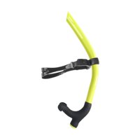 Ioensy - Snorkel De Natación Para Natación De Vuelta, Buceo, Boquilla De Silicona De Grado Alimenticio, Color Amarillo