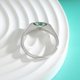 thumbnail image 4 of Anillos de Boda de Moissanita de 1 Uds para Mujer Chapados en Oro de 18K Anillos de Diamante de Plata Esterlina S925 Color D VVS1 Anillos de Moissanita Anillos de Compromiso con Certificado, 4 of 8