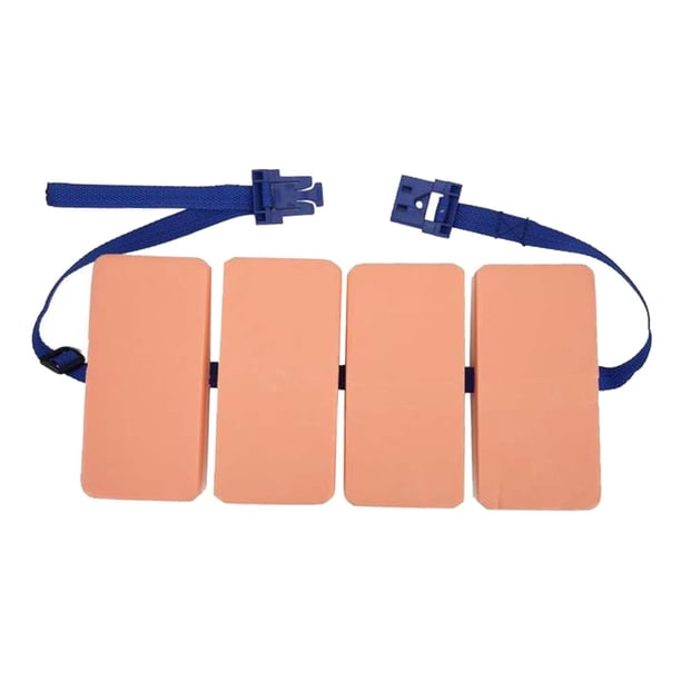 Cinturón De Natación Flotante De Cintura EVA De Seguridad Con Flotador Trasero Para Principiantes, Adultos, Niños, 4 Piezas, Tablas De 145 Cm