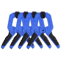 Ioensy - Juego De 4 Abrazaderas De Madera Resistentes Con Resorte Para Soportes De Fondo Y Manualidades (11,5 Cm X 10 Cm).