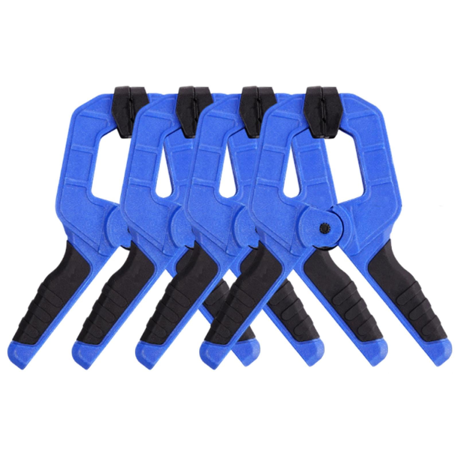 Ioensy - Juego De 4 Abrazaderas De Madera Resistentes Con Resorte Para Soportes De Fondo Y Manualidades (11,5 Cm X 10 Cm).