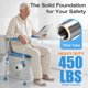 thumbnail image 3 of Elevador de Asiento de Inodoro Ajustable FITGOT para Uso Pesado 204 kg, 3 of 7