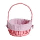thumbnail image 1 of Cesta Tejida De Mimbre Cesta De Arreglo Floral Premium Natural Para Boda Rosa, 1 of 5