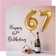 thumbnail image 1 of Tarjeta de cumpleaños Stuff4 globos de 67 cumpleaños y burbujas de 5.7 pulgadas, 1 of 7