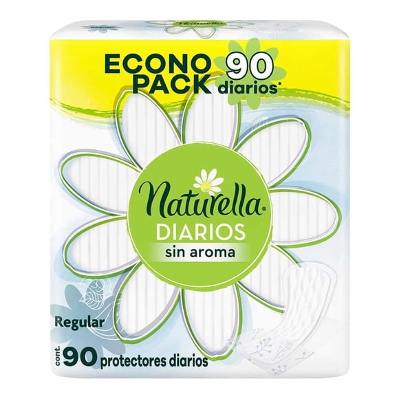 NATURELLA P.DIARIOS SIN AROMA SUAVE 90UN