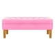 thumbnail image 1 of Banqueta Wood 2c Felpa 04 Rosado, 1 of 4