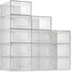 thumbnail image 2 of Caja de Almacenamiento SESENO 12 Paquetes Apilables Transparente, 2 of 2