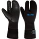 thumbnail image 1 of Mitts de buceo Bare 7 mm unisex de tres dedos, negro, 2X-Large, 1 of 1