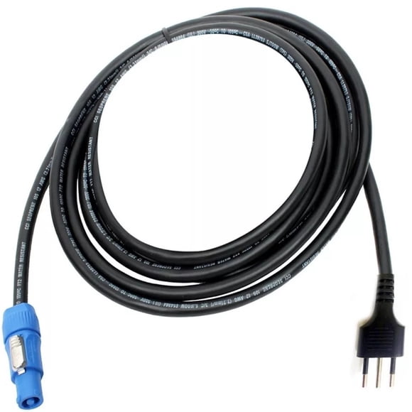 Cable AC-Powercon de 1.8M Nebraska DPC008-1.8