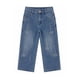 thumbnail image 3 of Jeans Wide Leg Con Brillos Mariposas Strass Tiro Alto, 3 of 3