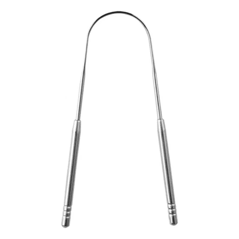 Genérico - Raspador Limpiador Lengua Limpieza Lingual Fácil Acero Inoxidable