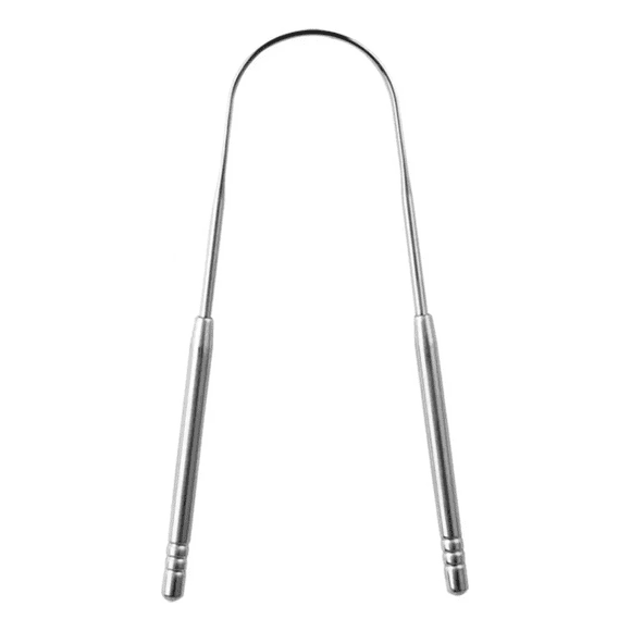 Raspador limpiador lengua limpieza lingual fácil acero inoxidable