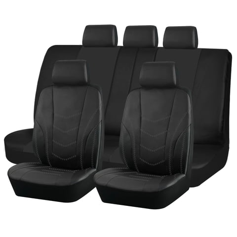 Jj Group - Fundas Asientos Eco-Cuero Para Autos Cubre Asientos