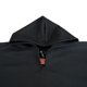thumbnail image 4 of Poncho Paño Capucha 100% Lana- Largo - Negro, 4 of 5