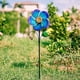 thumbnail image 1 of Molinillo de Viento Viveta Flor Azul 73 cm Metal Jardín, 1 of 3