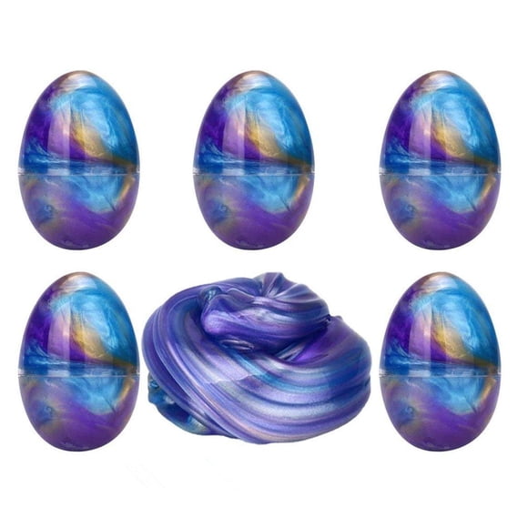 Juego De 5 Juguetes Slime Eggs Para Aliviar El Estrés Regalos De Pascua
