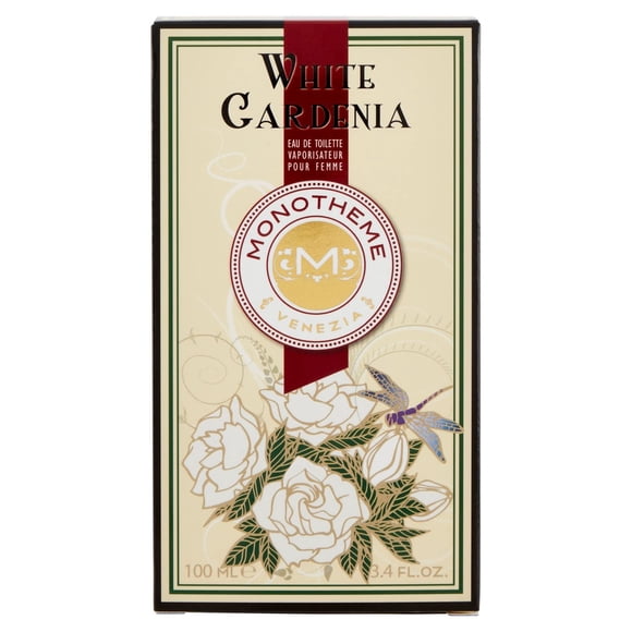 Perfume Monotheme Eau de toilette en aerosol, color blanco, gardenia, 100 ml