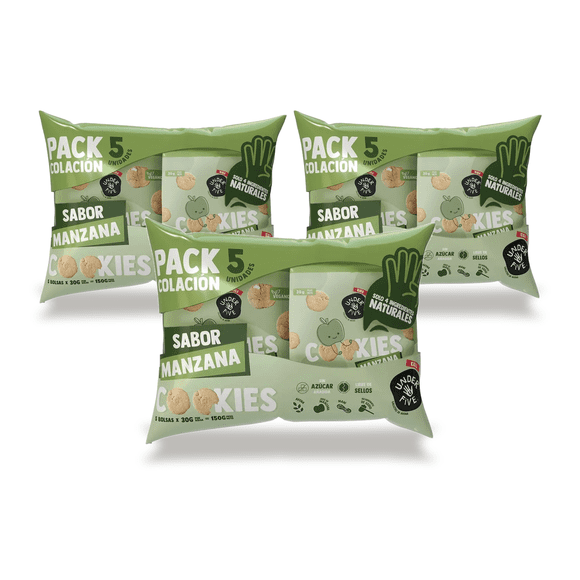 Pack x 3 Galletas Manzana D5