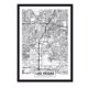 thumbnail image 1 of Cuadro Mapa Las Vegas con Marco Negro 50x40 CM, 1 of 1
