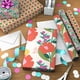 thumbnail image 3 of Papel de regalo Hallmark 3 unidades 1,8 m floral, 3 of 8