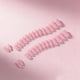 thumbnail image 3 of Ataúd corto SXVME de Press On Nails, color rosa bebé, con pegamento, 30 unidades, 3 of 6