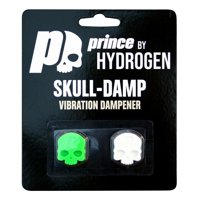 Antivibrador Prince Calavera Blanco/Verde