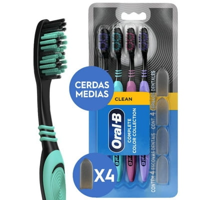 Cepillo De Dientes Complete Color Pack 4 Un Oral-B