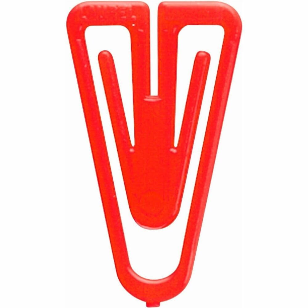 Clips De Papel Plastiklips, Tamaño Mediano, Paquete De 500 Unidades, Varios Colores